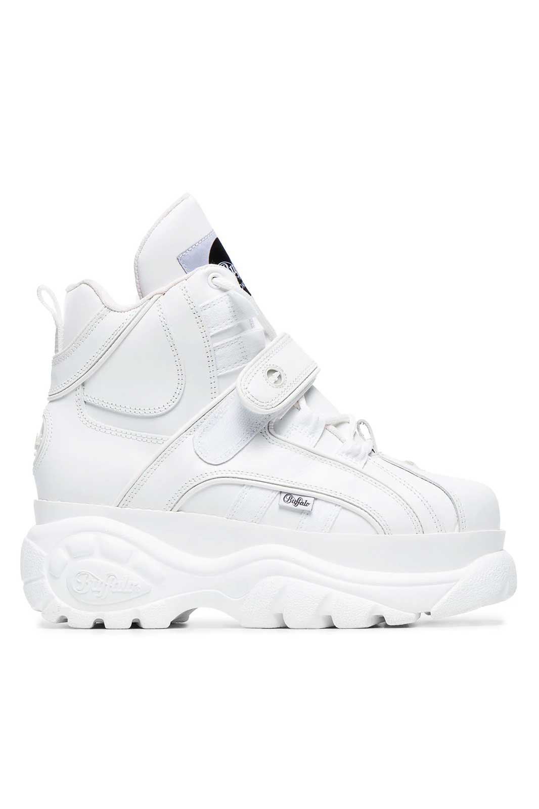 Buffalo 1348 Platform Sneaker White sida