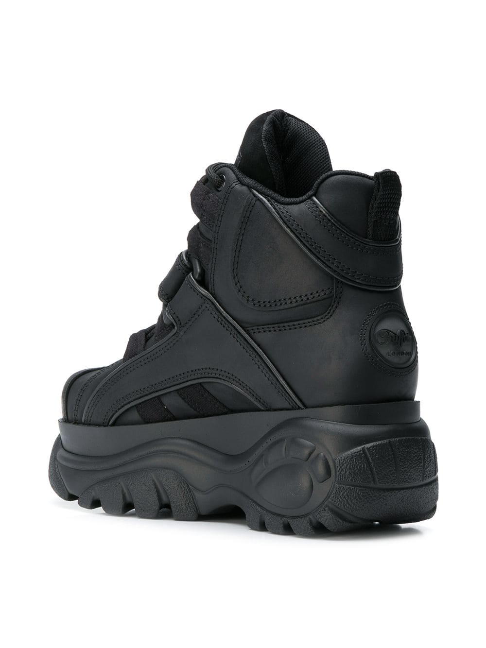 Buffalo 1348 Plateau-Sneaker Schwarz – Bild 3