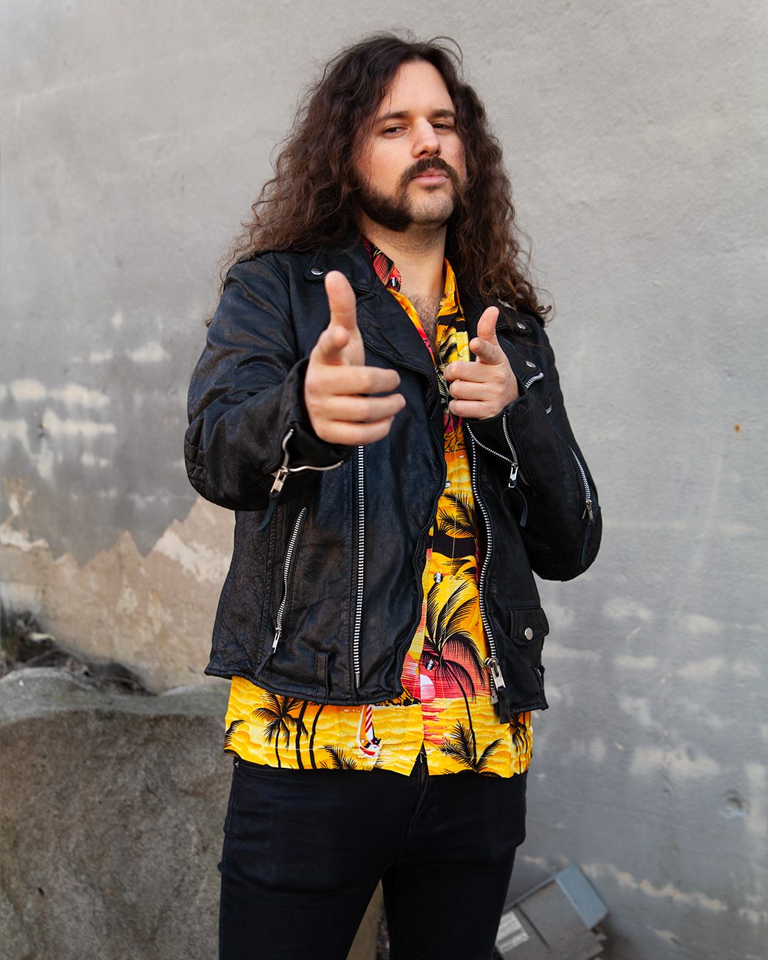 Hawaii Shirt Palm Tree Yatch Yellow