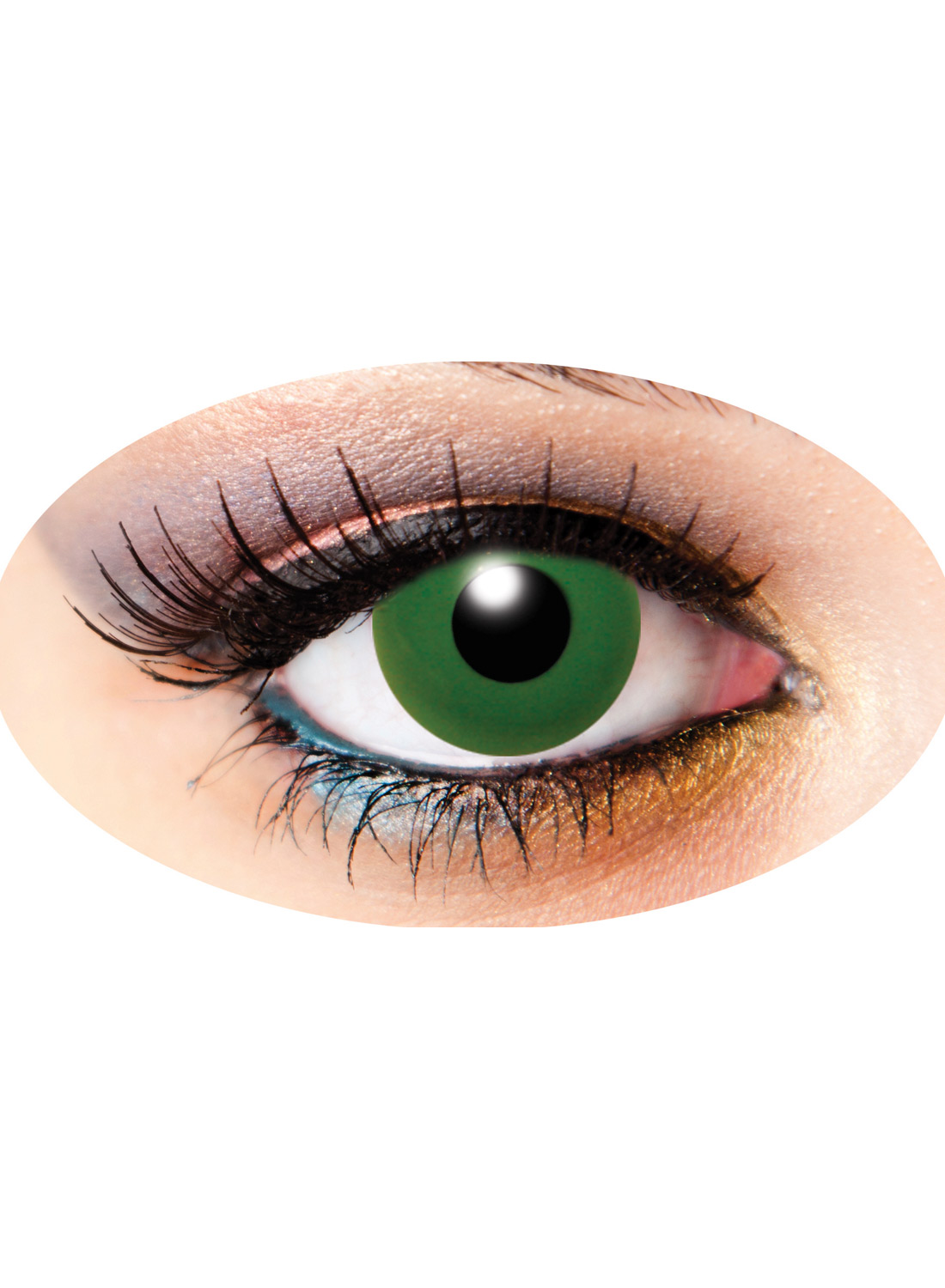 3 Month Funky Lenses Solid Green