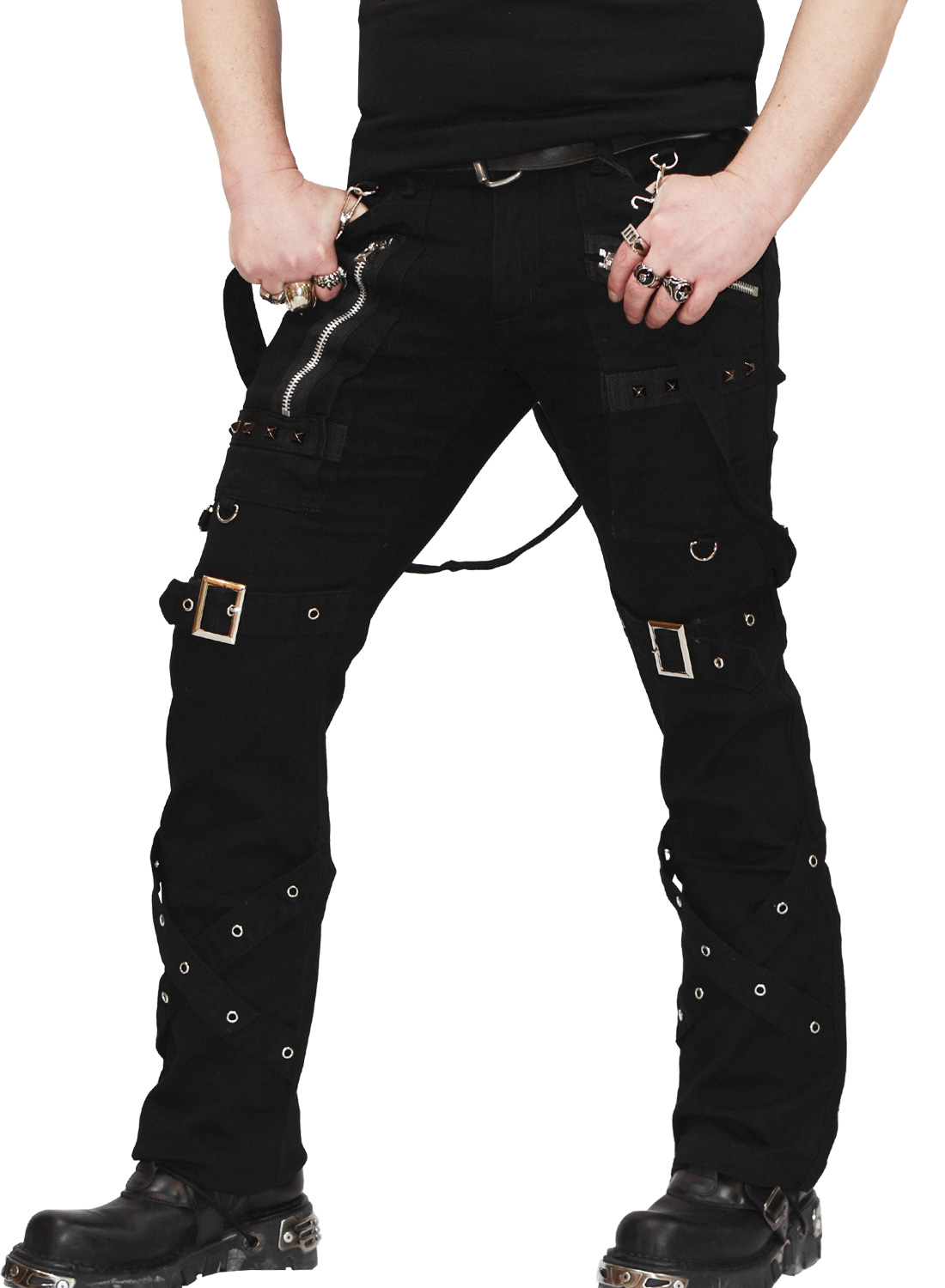 KILLER BONDAGE Trousers Black - Bild 2