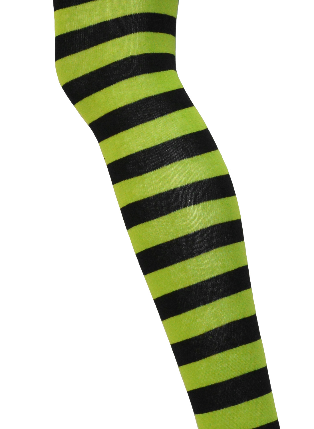 Ok Stripe Socks Black/Neon Green