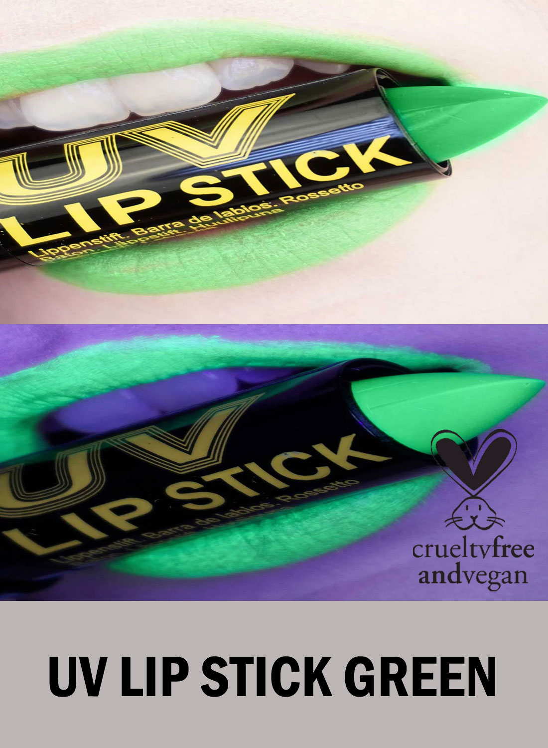 Stargazer UV Lipstick Green