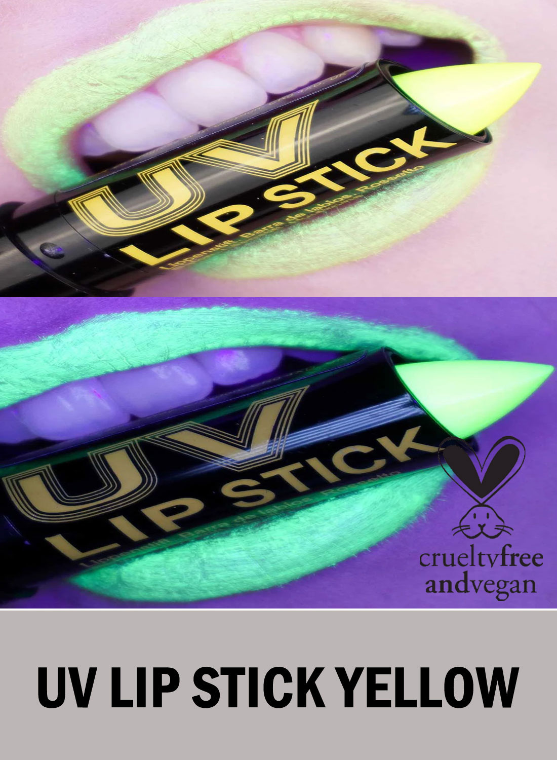 Stargazer UV Lipstick Yellow