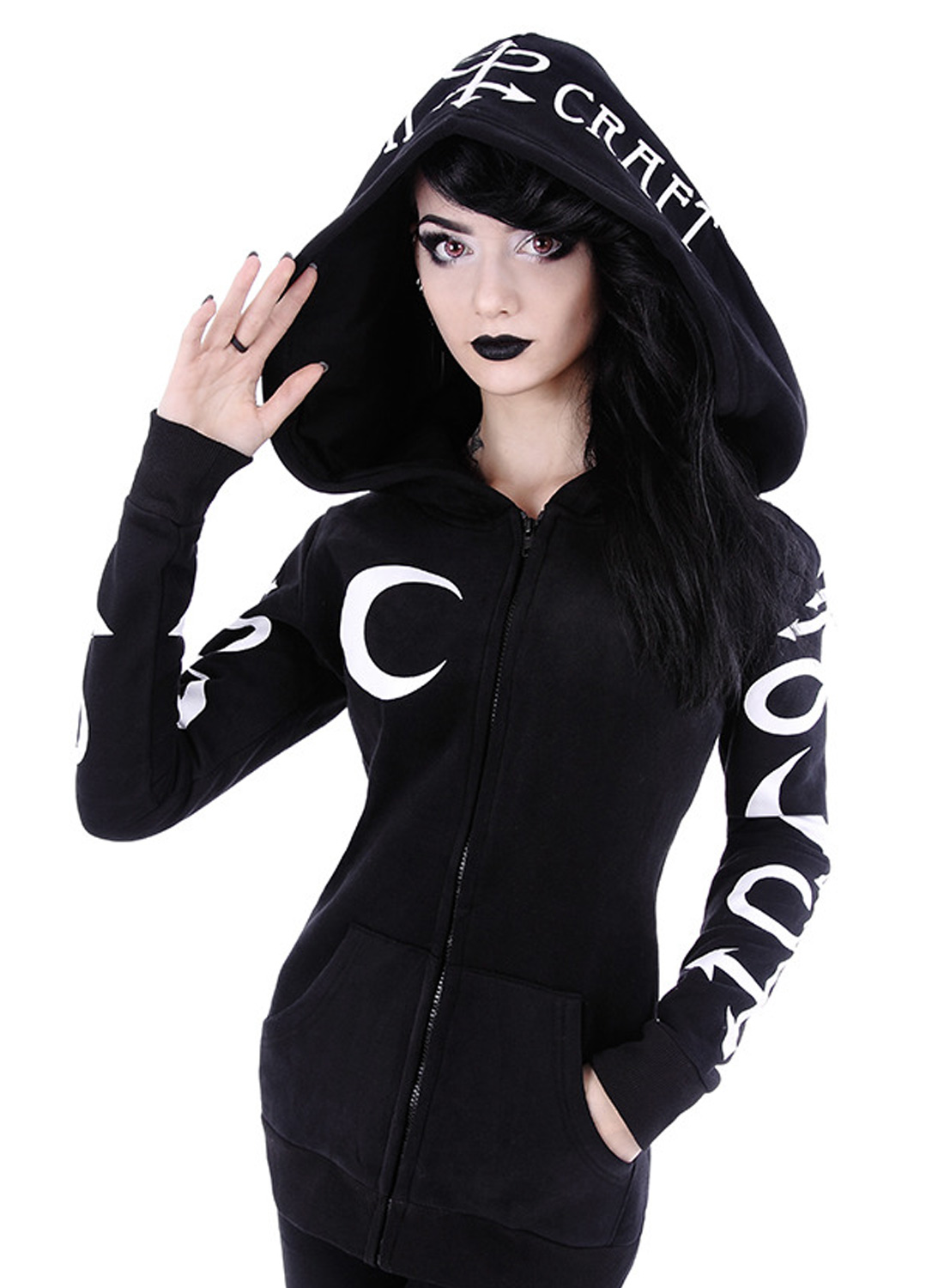 Restyle Occult Symbols Hoodie