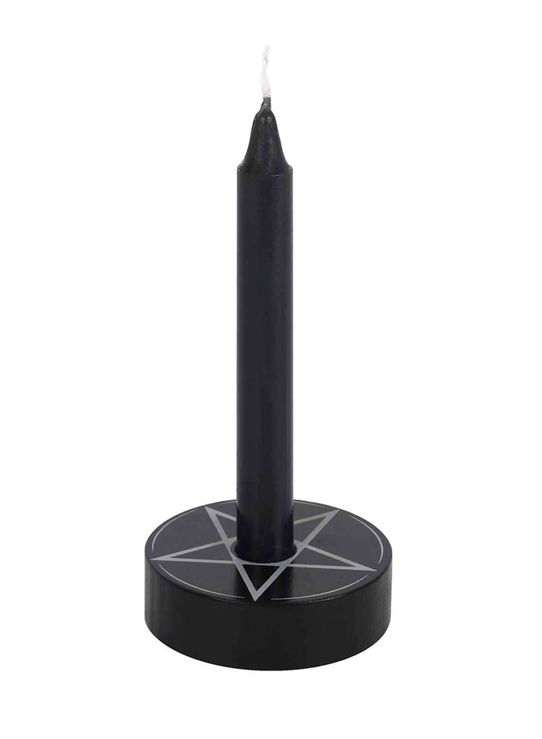 Pentagram candle holde
