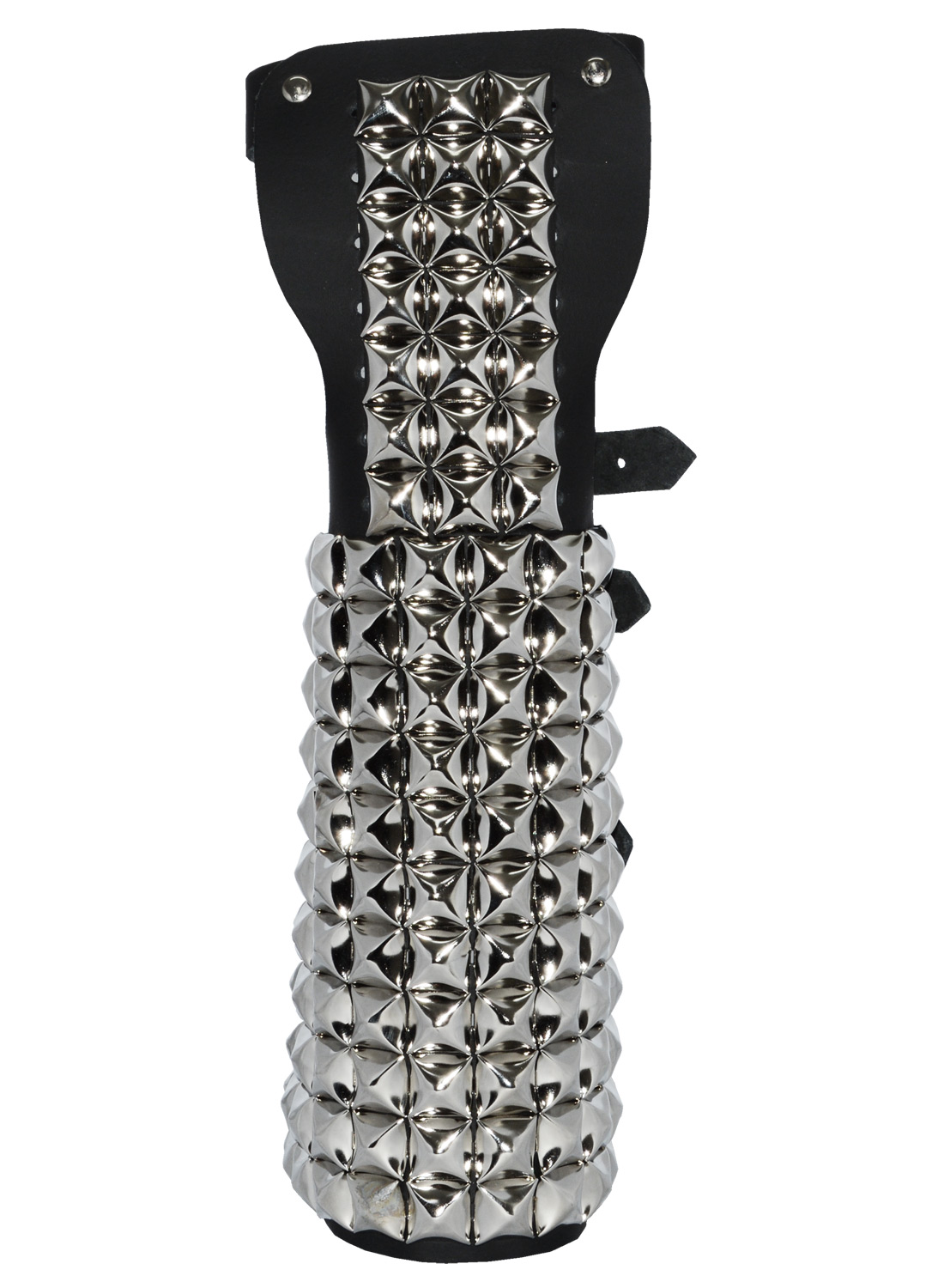 Iron Fist pyramid Leather Wristband