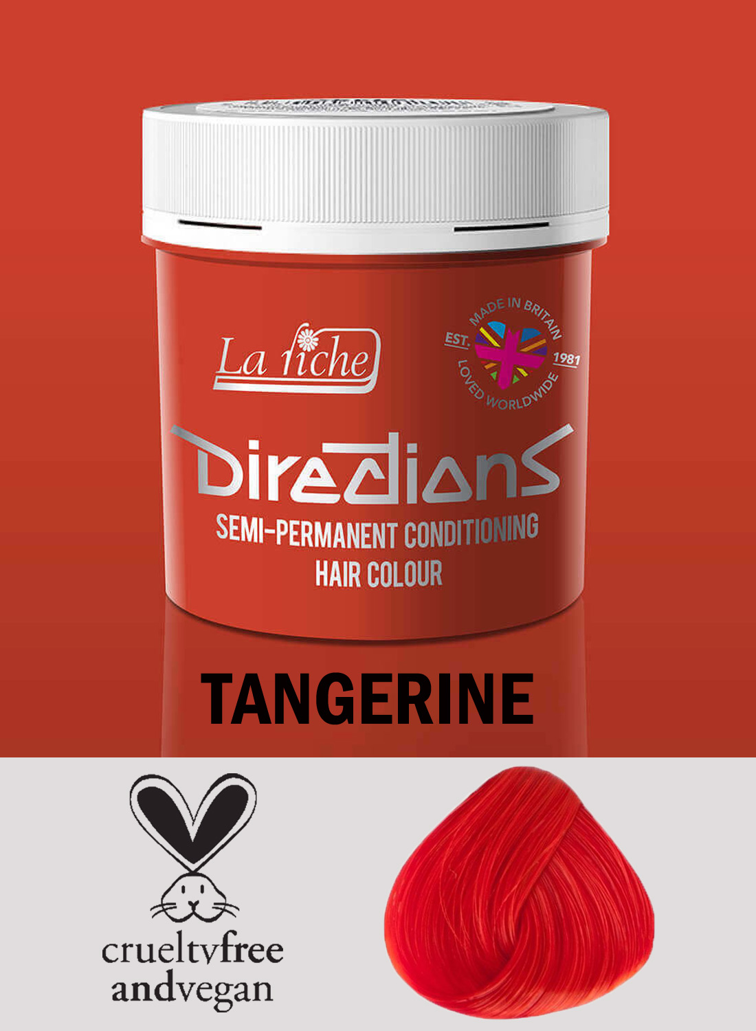 Directions Hair Colour Tangerine
