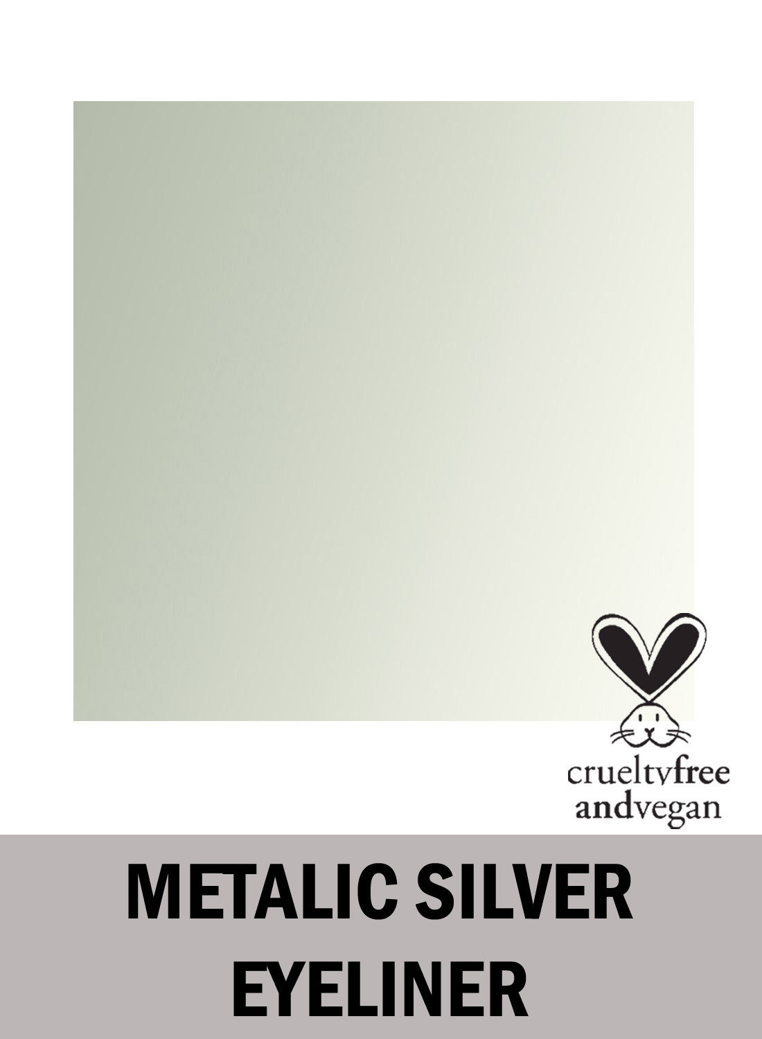 Metallic Liquid Eyeliner Silver - Bild 2