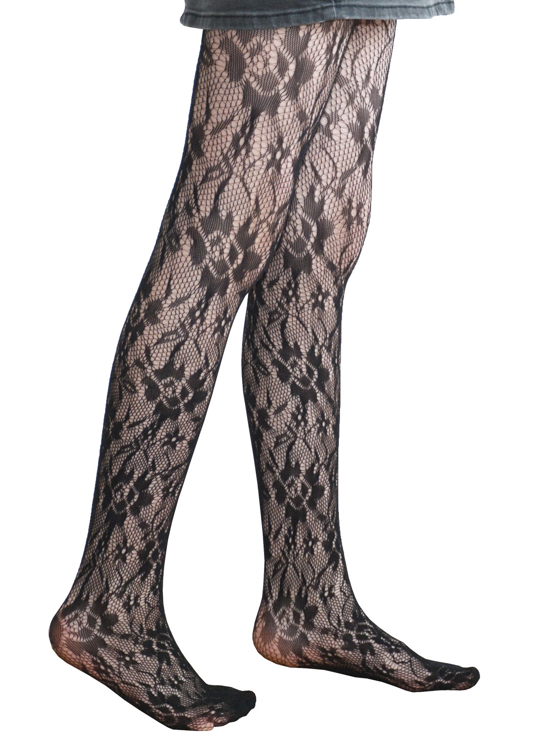 Flowral Fishnet Tights