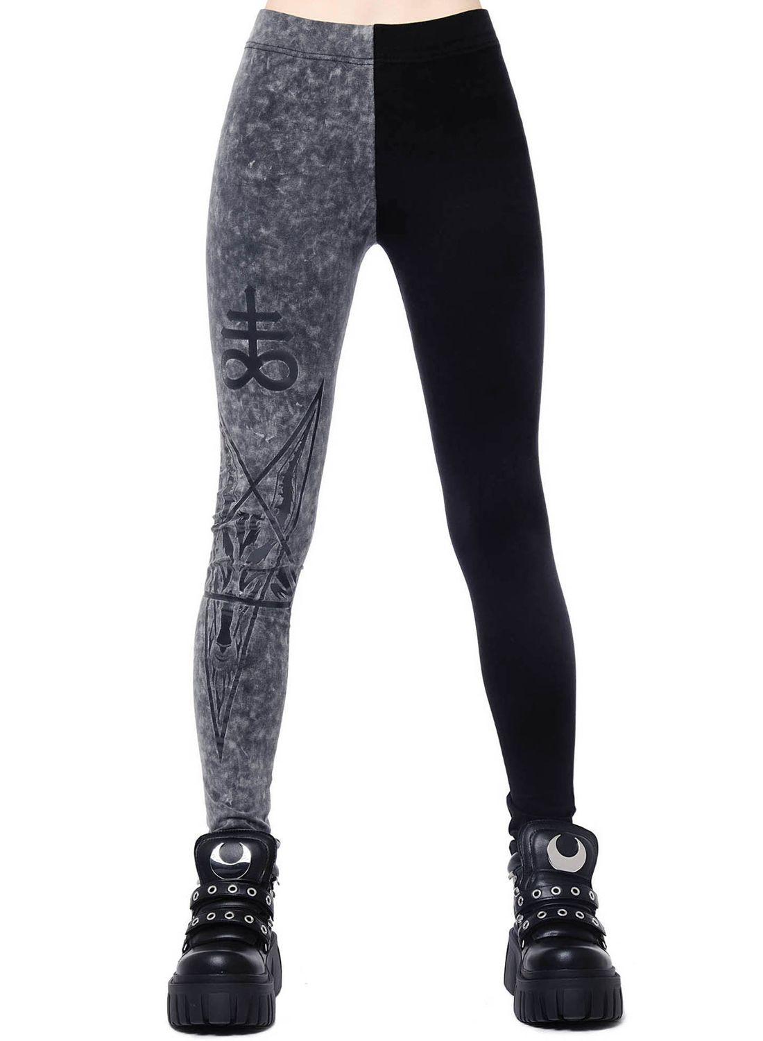 Killstar Two-Faced Witch Leggings