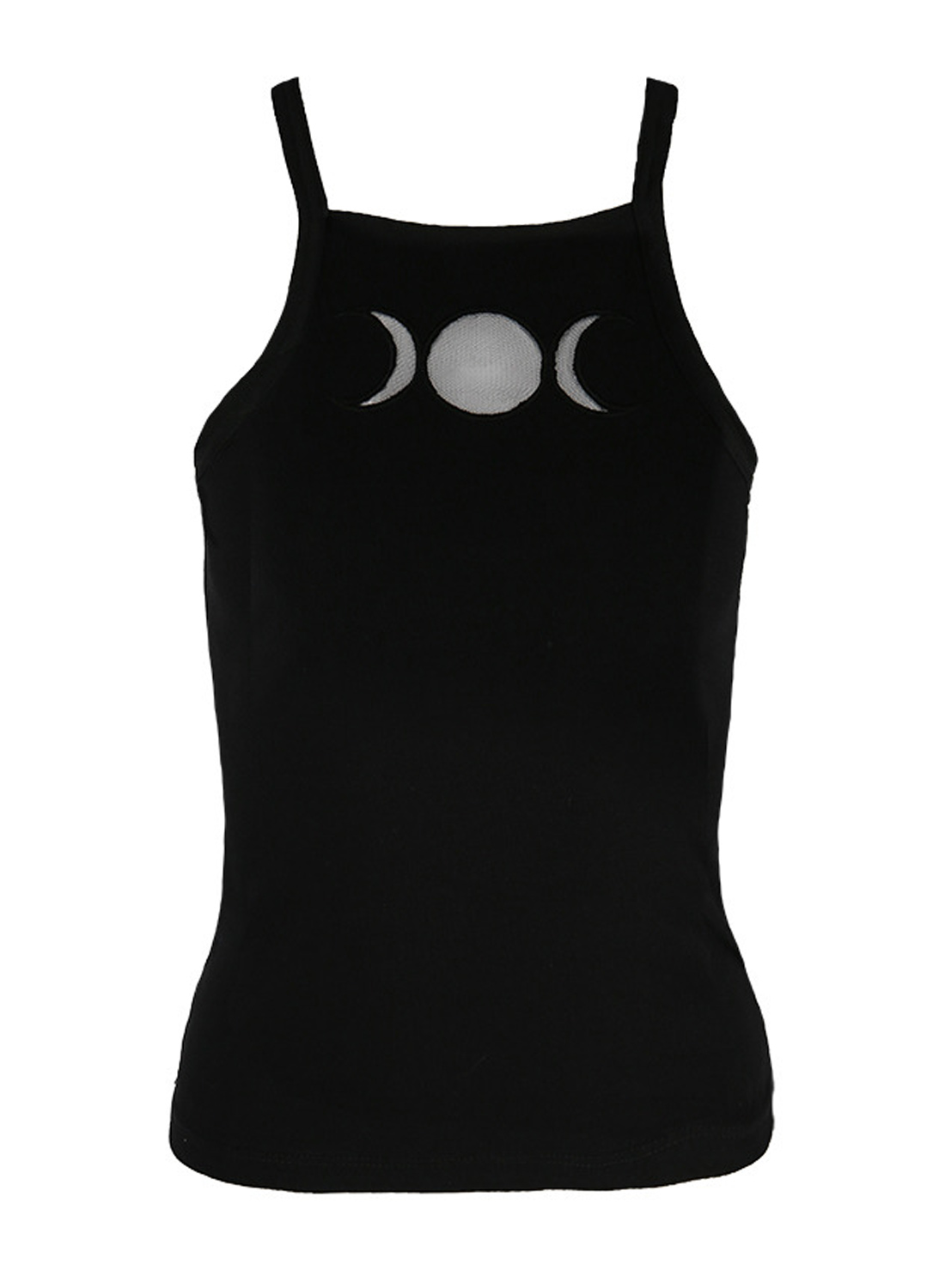 Top Mesh Goddess Black