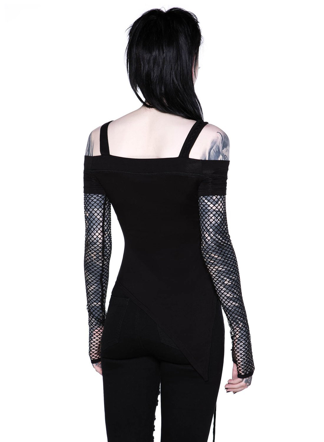 Hole Heartedly Bardot Top