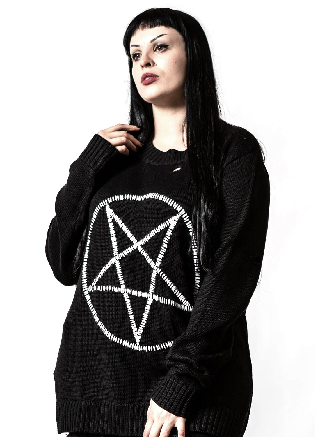 Killstar Unholy Knit Sweater.