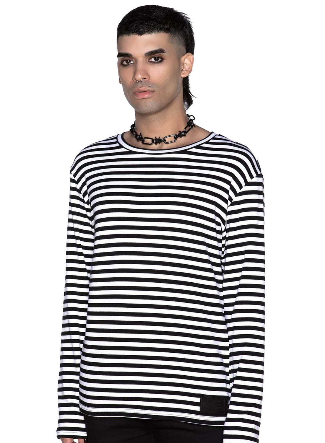 Killstar Lars Long Sleeve White - Bild 3