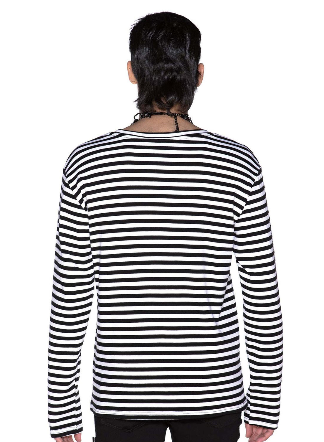 Killstar Lars Long Sleeve White - Bild 4