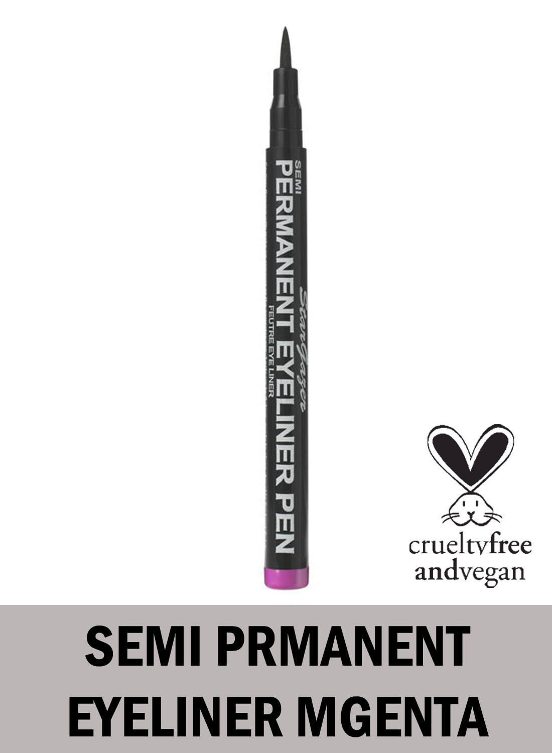 Semi Permanent Eye Liner Magenta