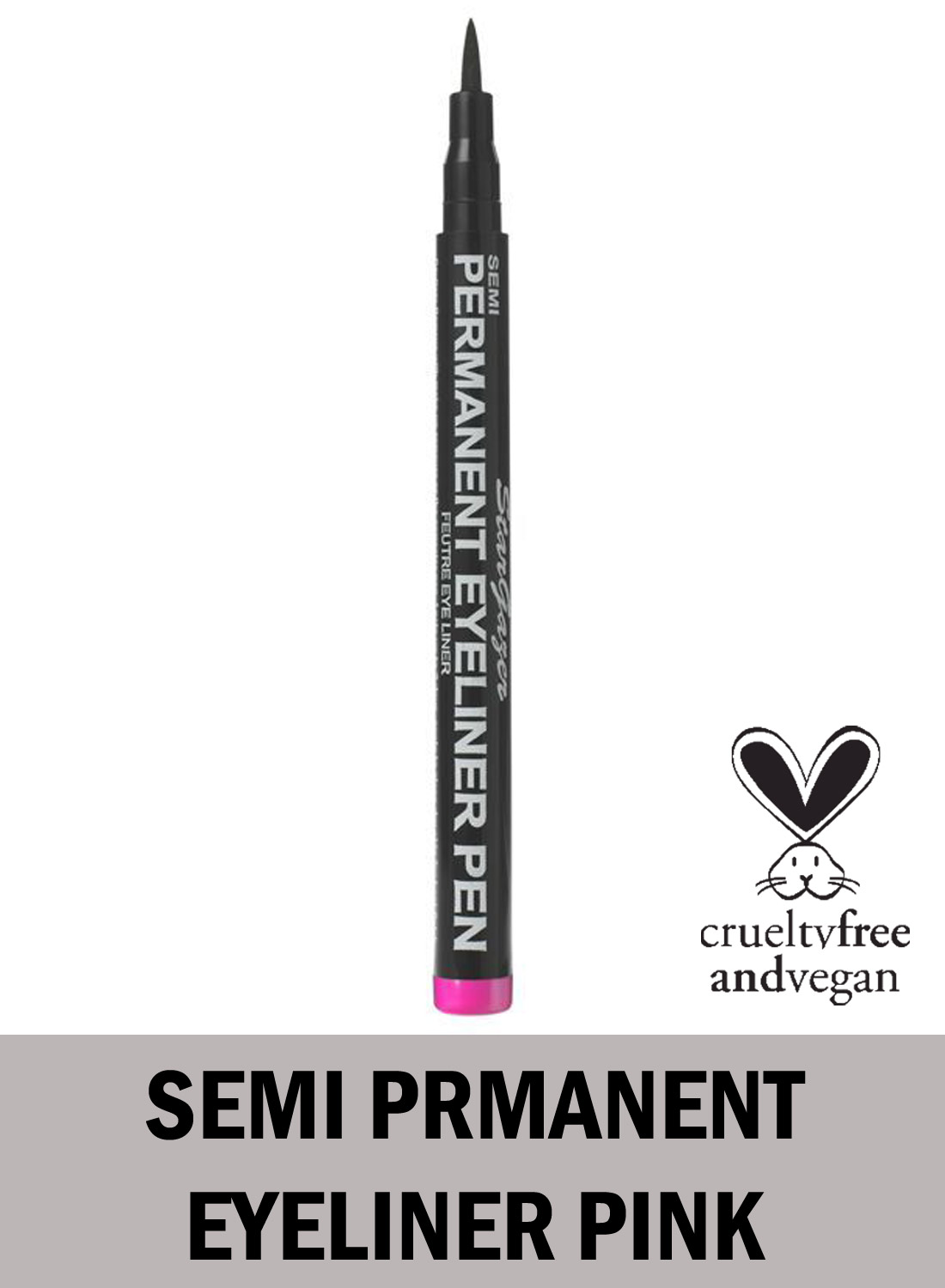 Semi Permanent Eye Liner Pink