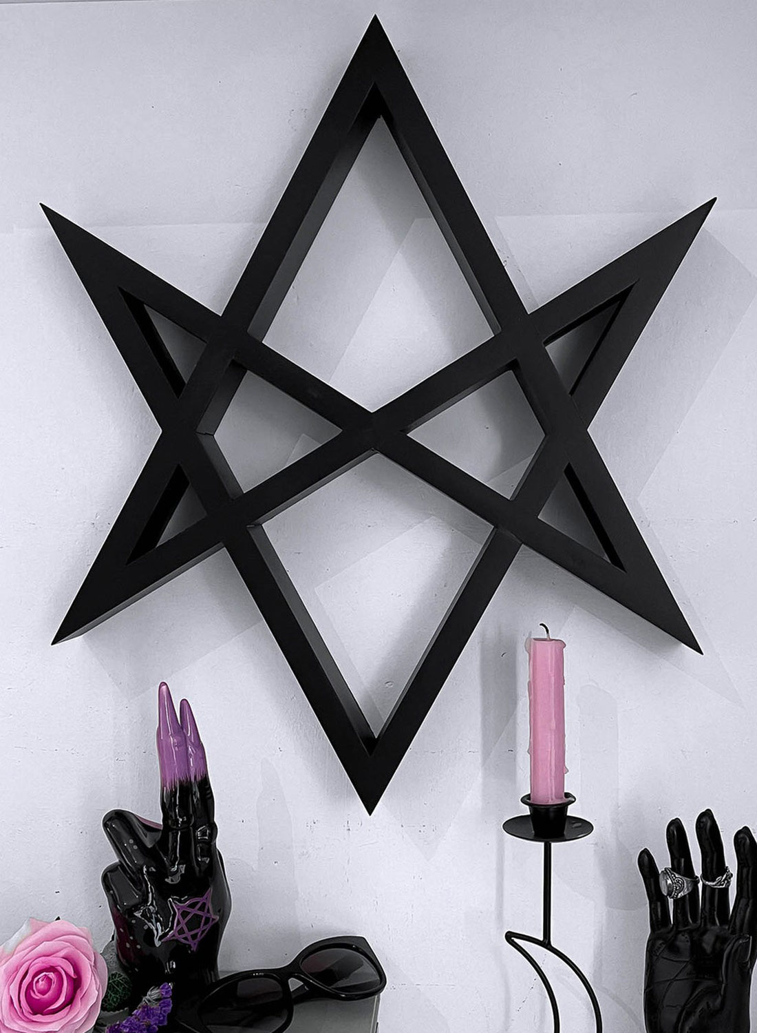 Killstar Hexagram Shelf