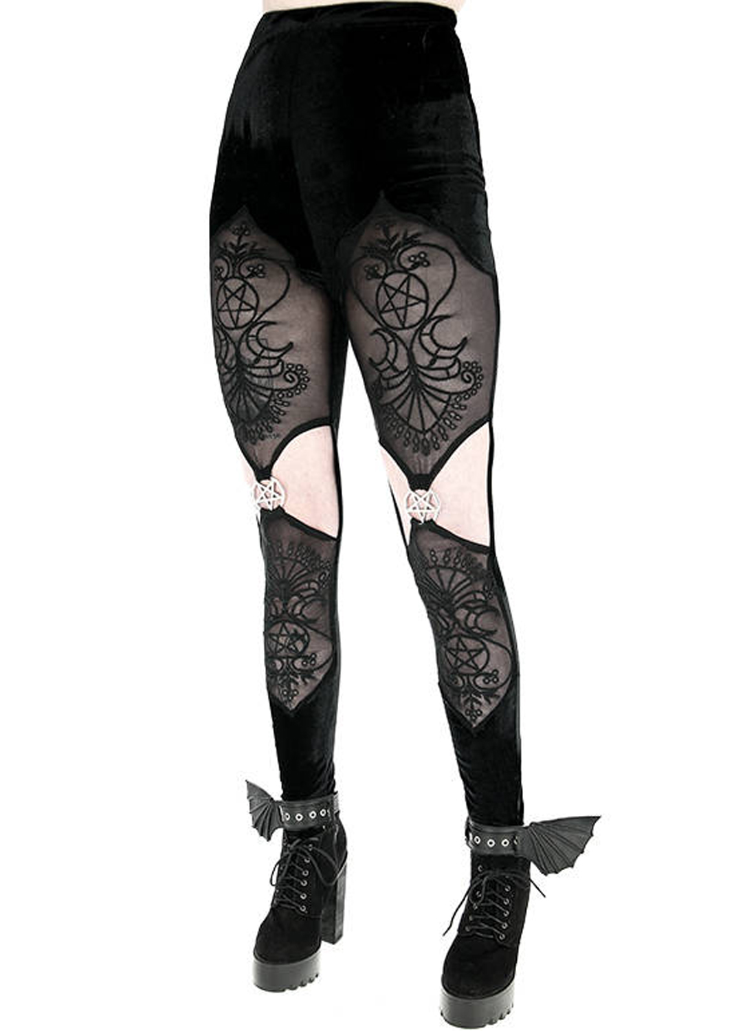 Restyle Velvet Vesper Leggings