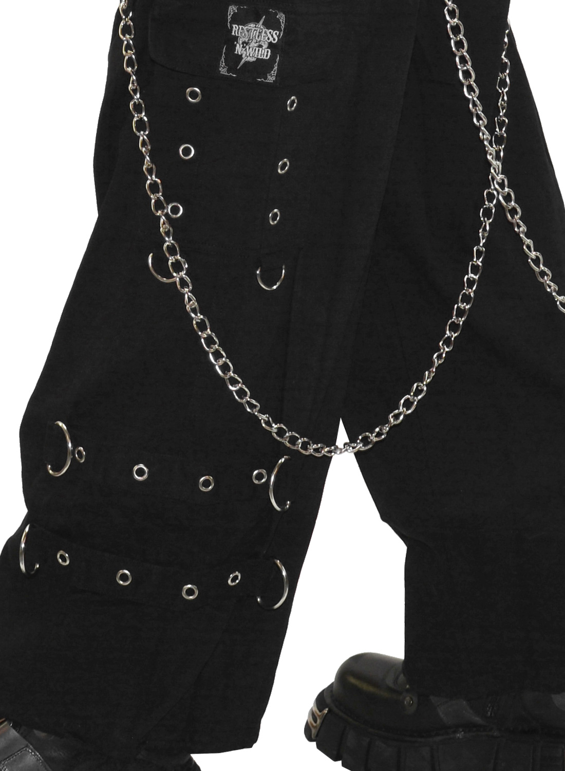 Metal Edge Trousers Black - Bild 4