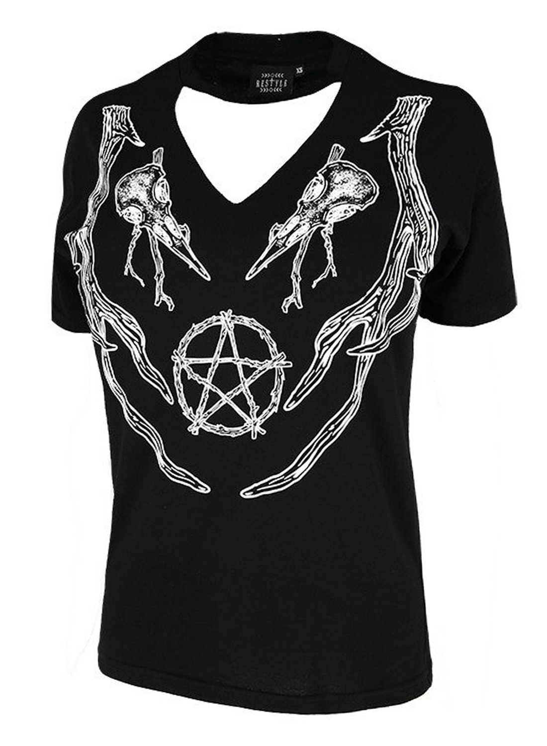Choker Tee Black Pagan - Bild 3