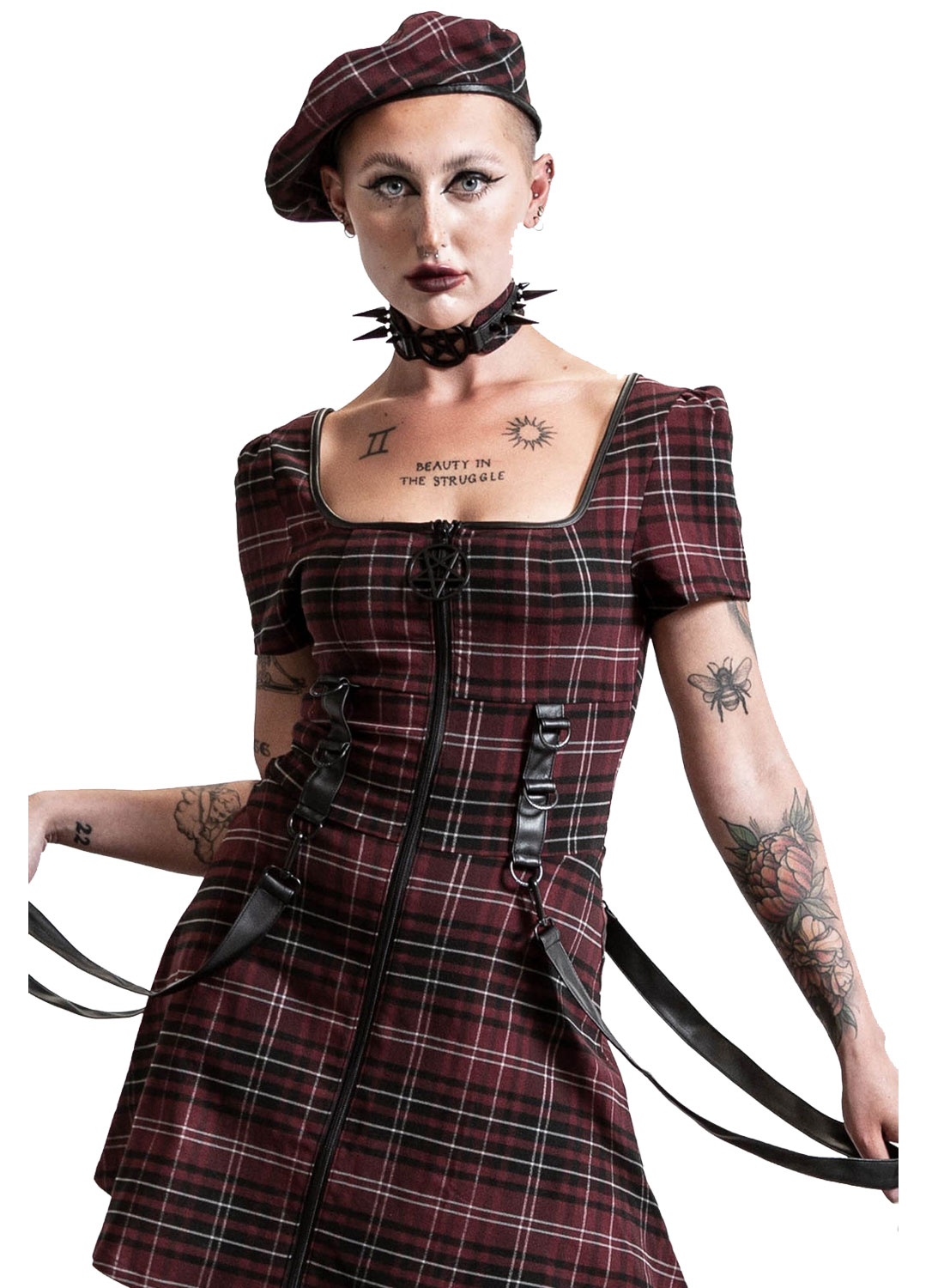 Grave Rebellion Red Tarta Dress