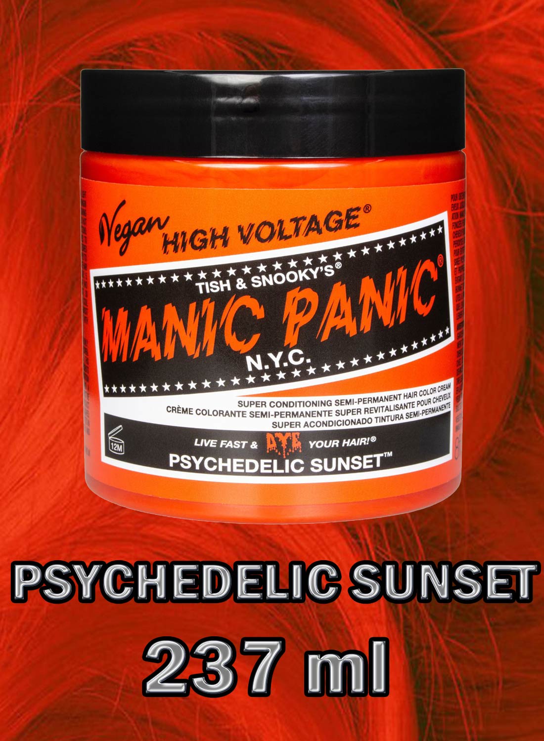237 ml klassischer psychedelischer Sonnenuntergang
