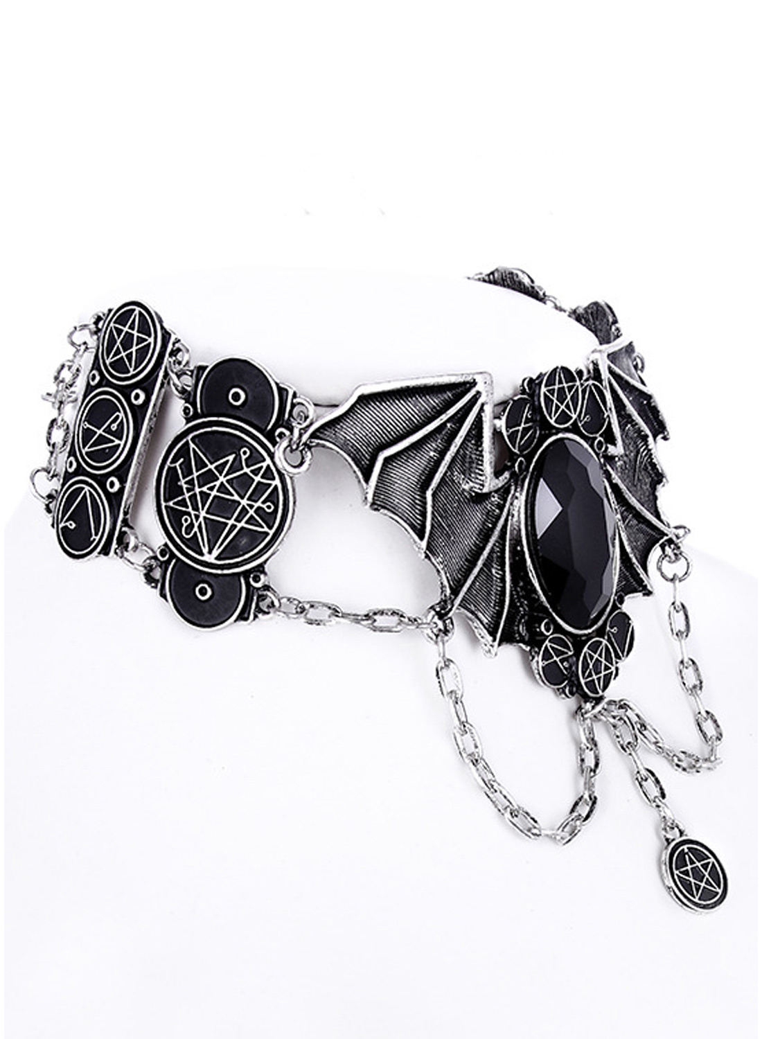 Restyle Necronomicon Bat Choker