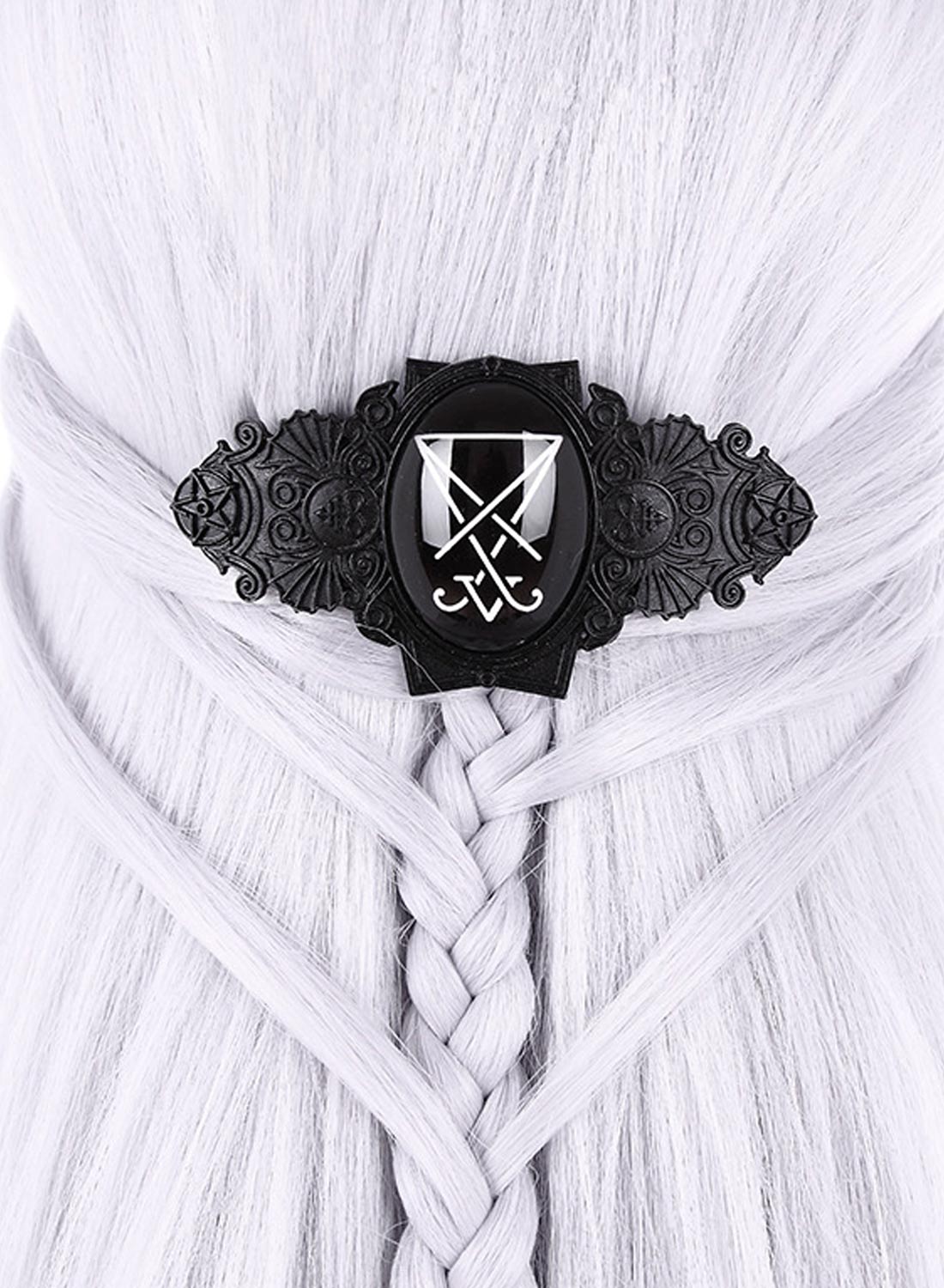 Black Lusifer Hairclip