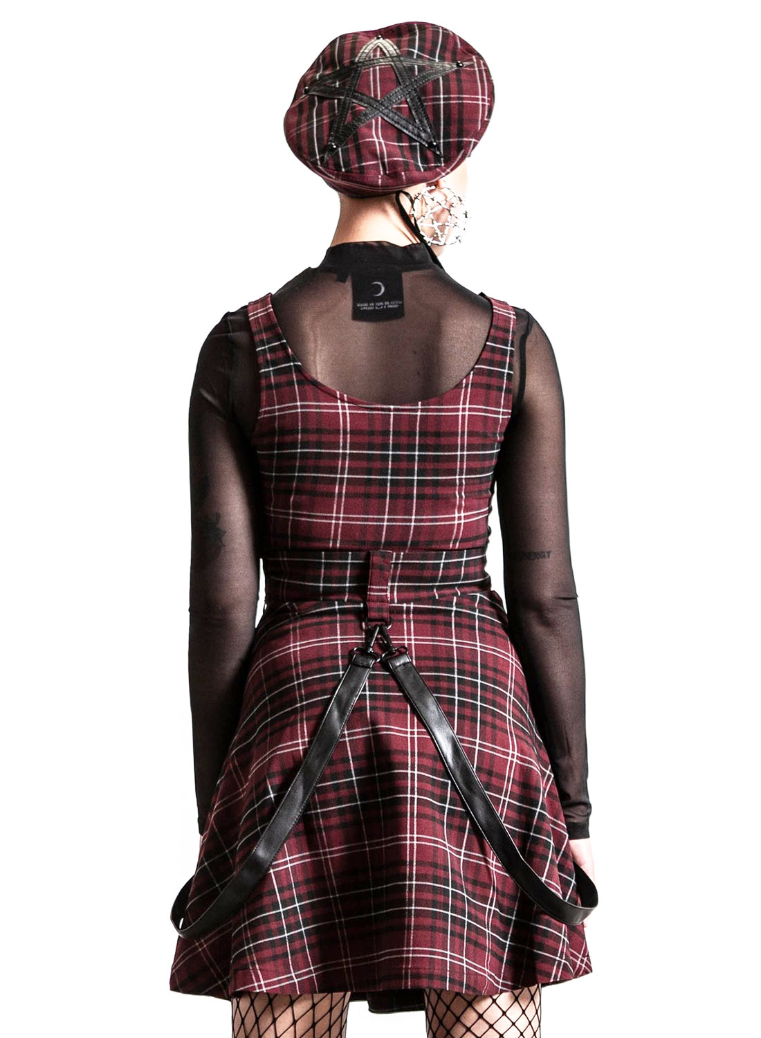 Crash Red Skater Dress