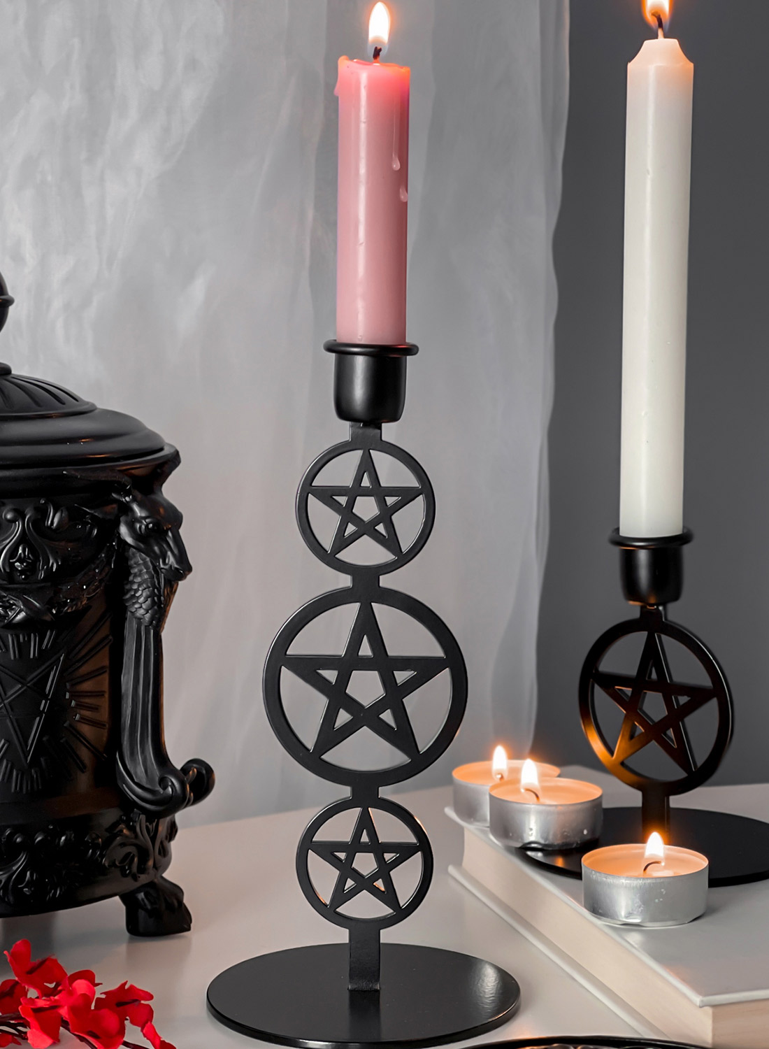 Trippel Pentagram Candlestick