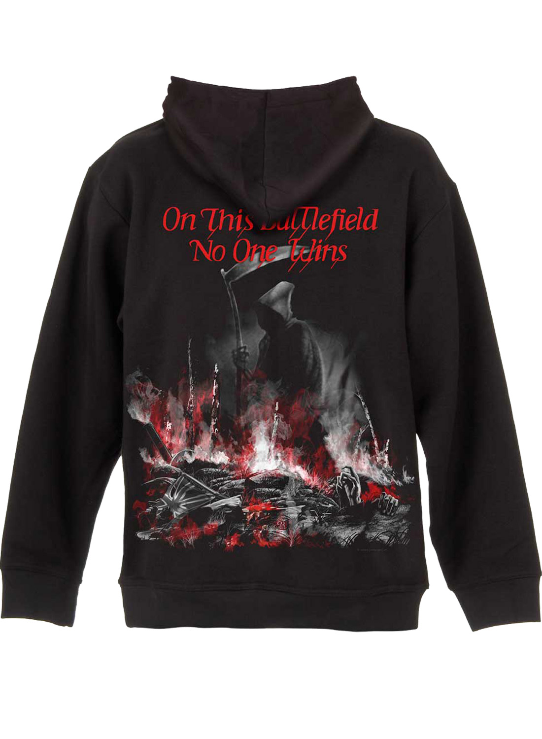 Iron Maiden Scuffed Tropper Zip Hoodie - Bild 2