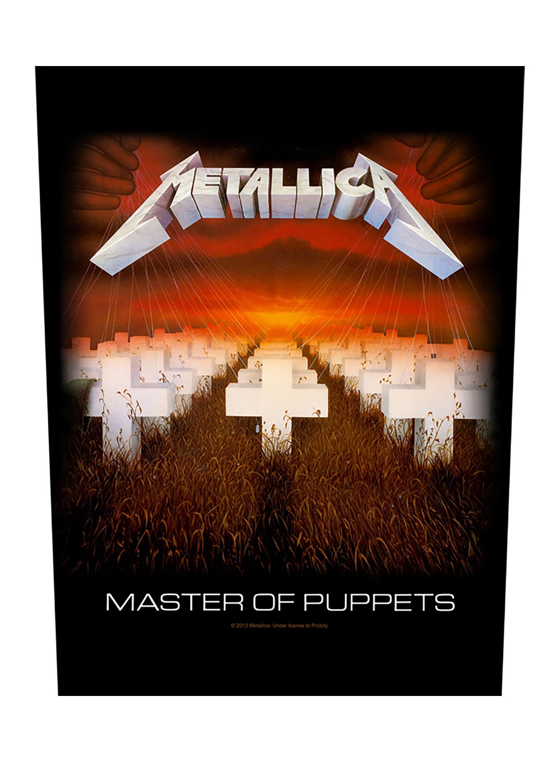 Metallica Master of Puppets Back Patch