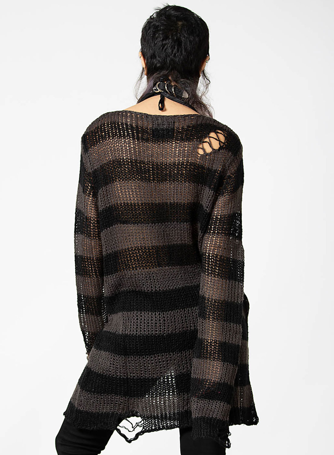 Killstar Ash Distress Sweater - Bild 4