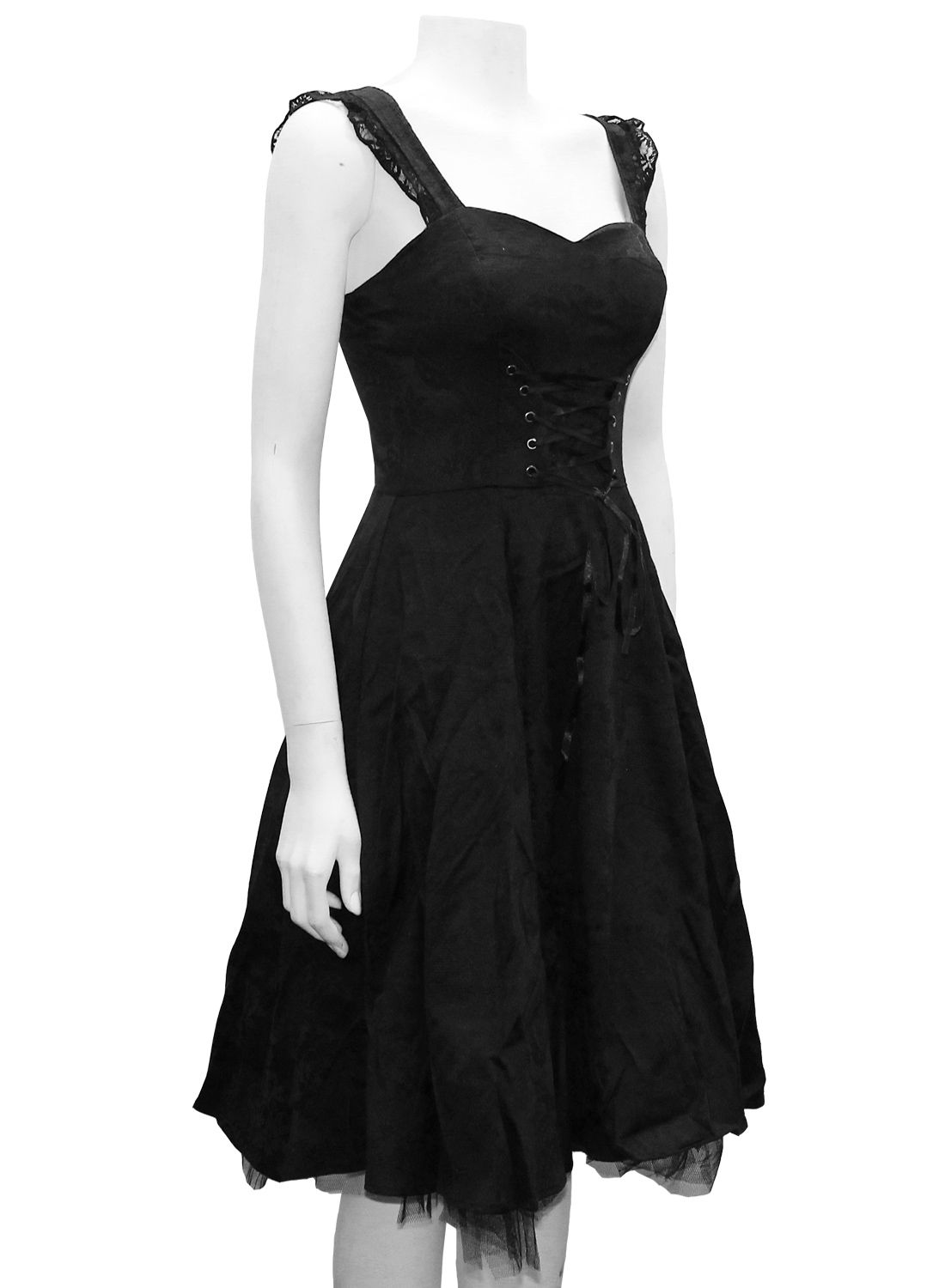 Marie Antoinette Gothic Long Dress - Bild 4