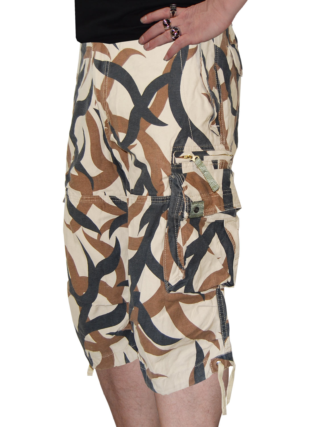 Desert Camo Cargo Shorts - Bild 2
