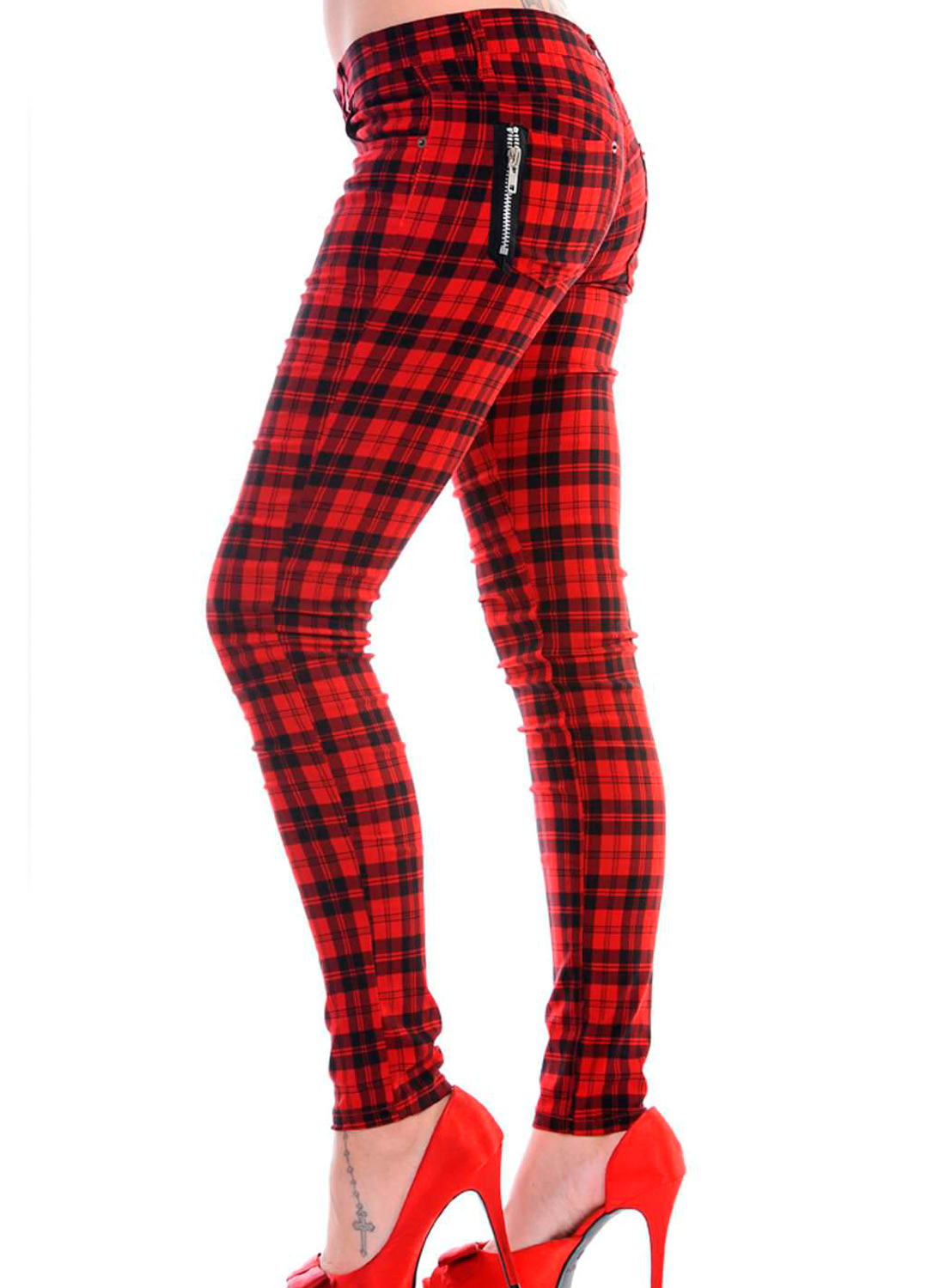 Forever Yours Check Trousers