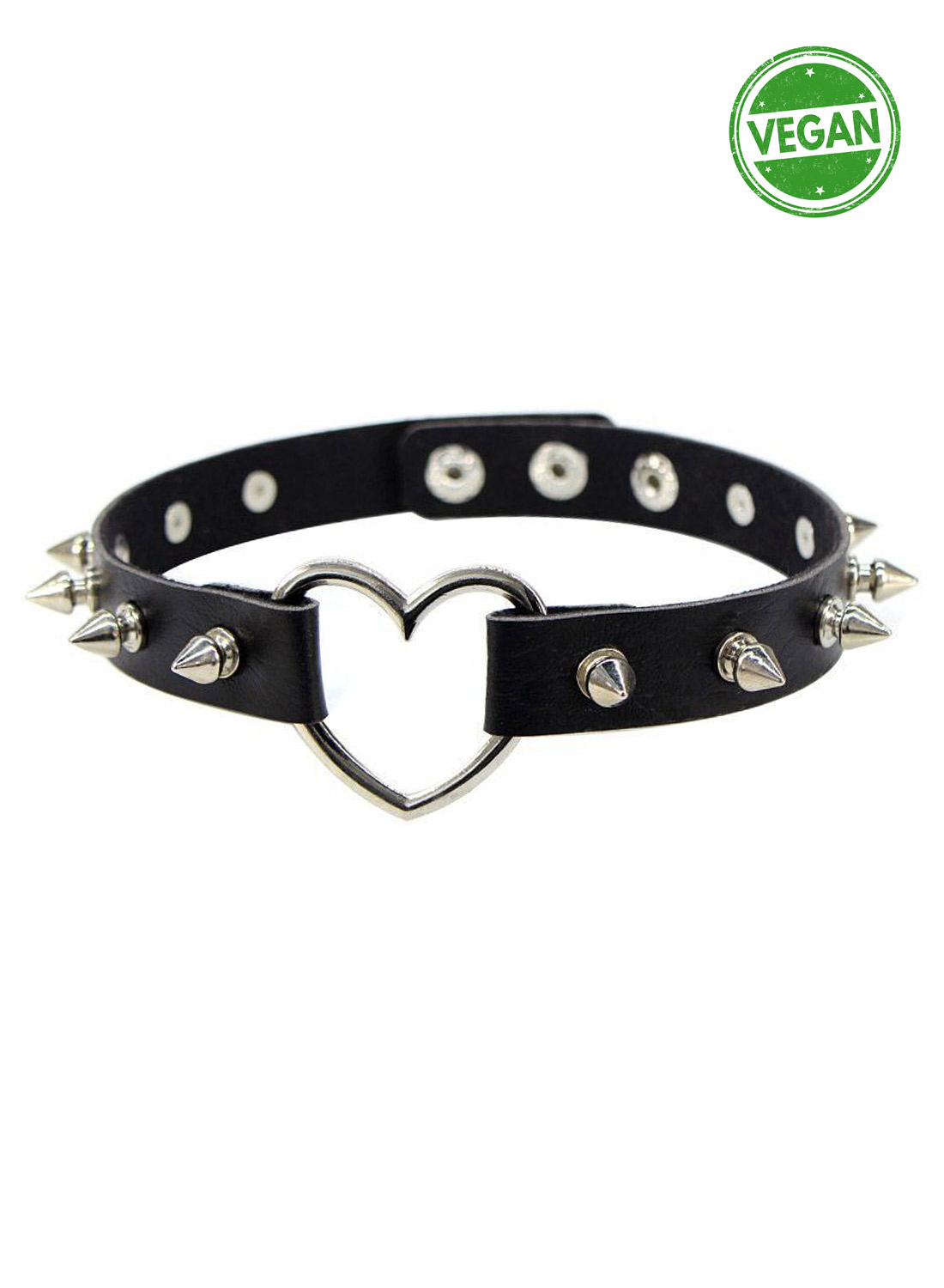 Spiky heart Chocker