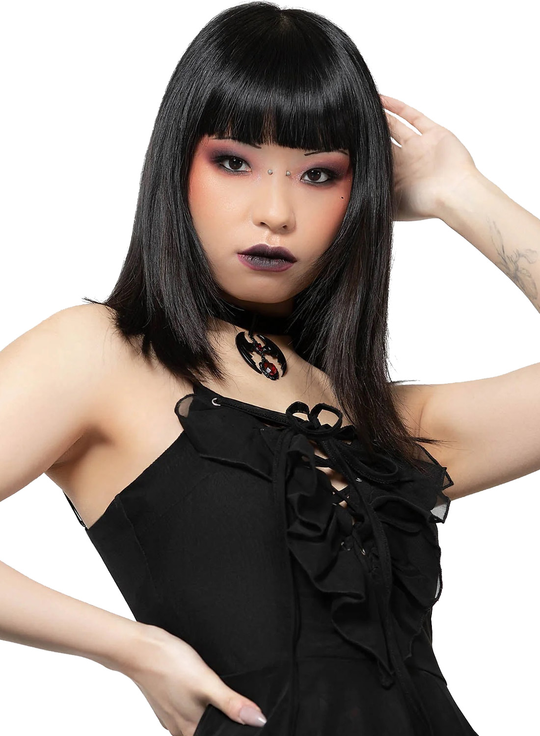 Anshee Lace-Up Dress - Bild 3