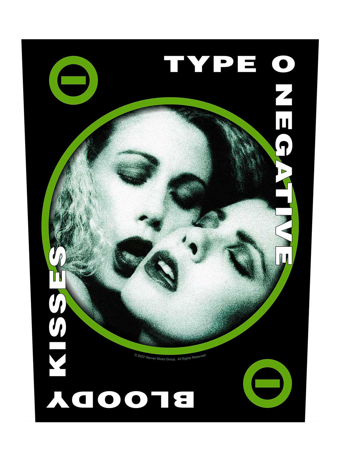 Type O Negative Bloody Kisses Back Patch