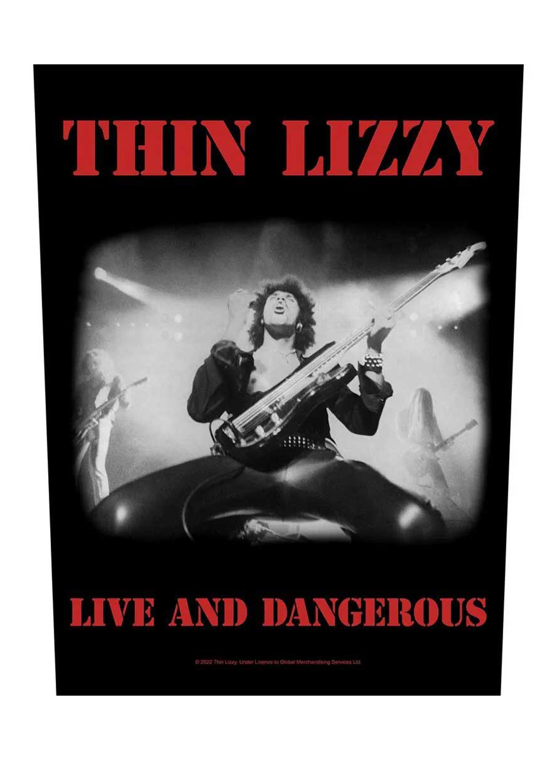 Thin Lizzy Live And Dangerous Back Patch
