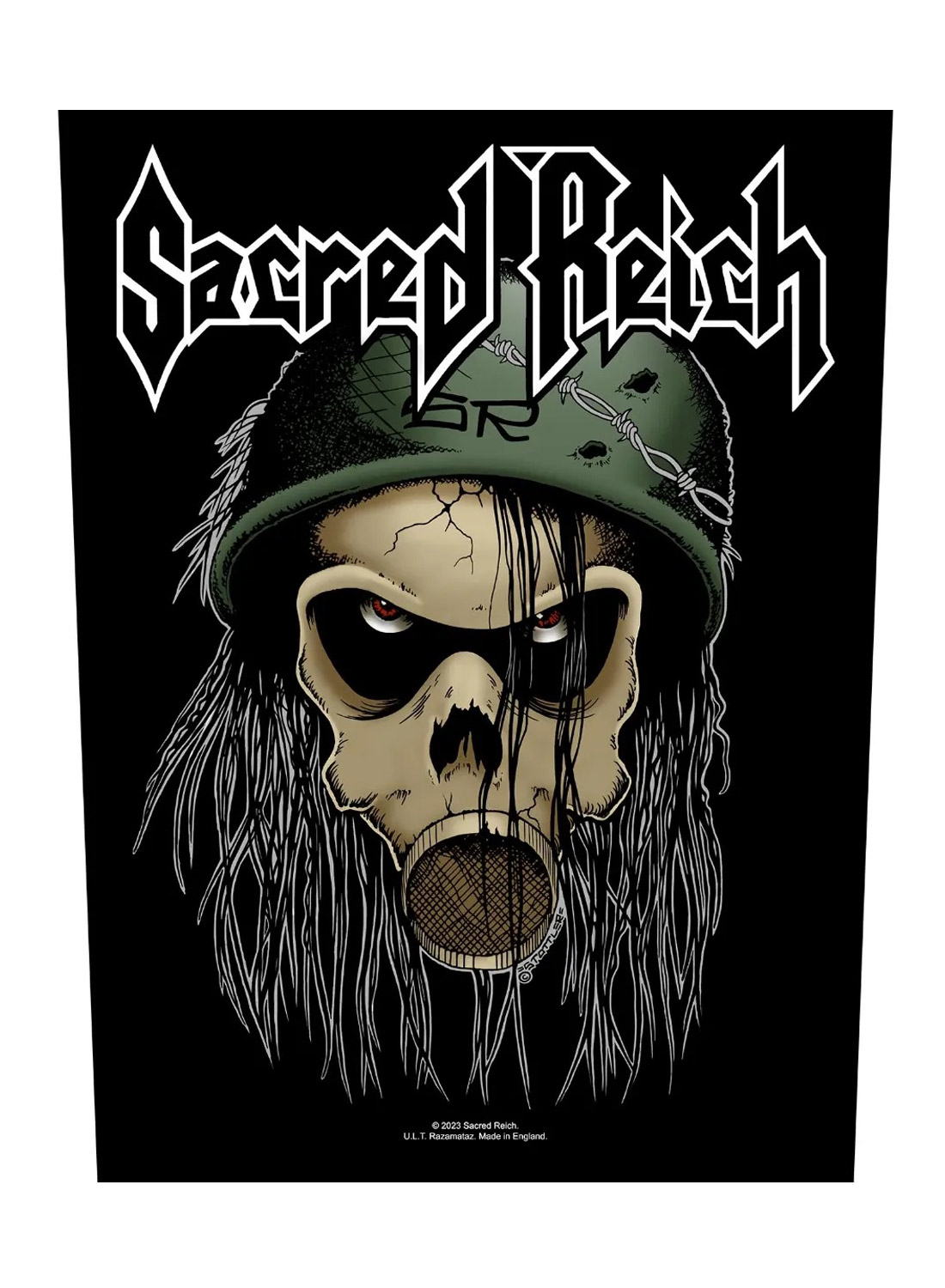 Sacred Reich OD Back Patch