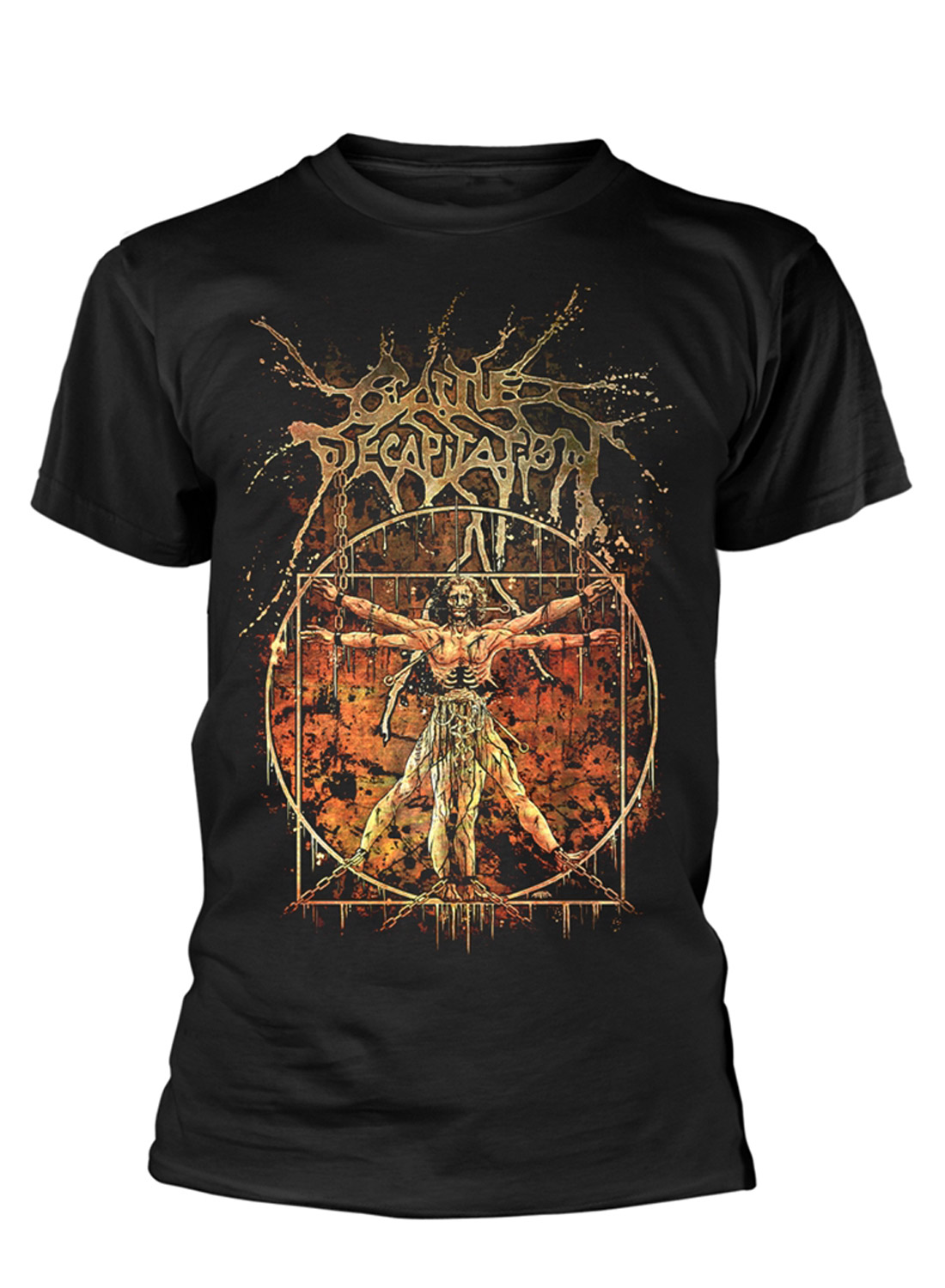 Cattle Decapitation Vitruvian T-Shirt