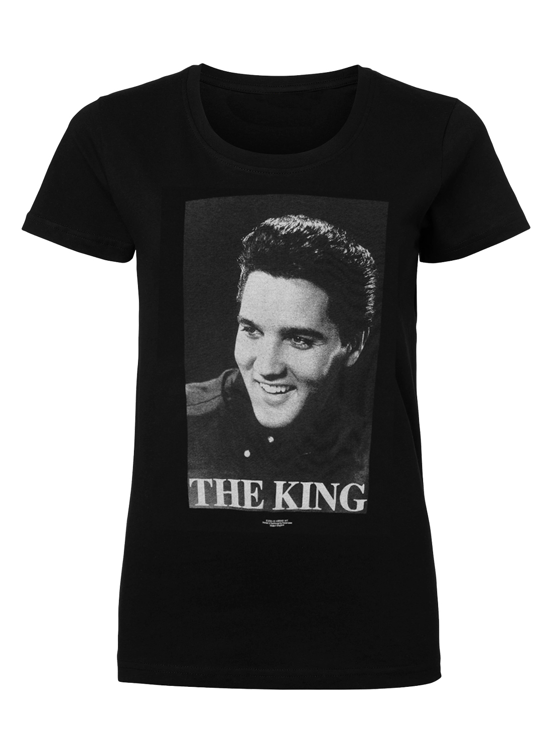 Elvis The King Girly Top