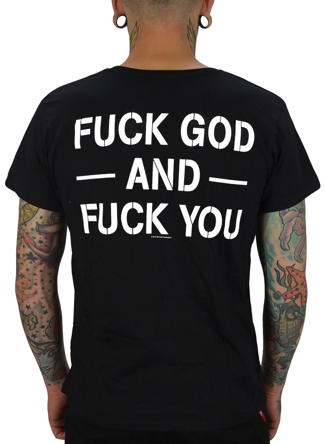 Impaled Nazarene Fuck God And Fuck You T-shirt