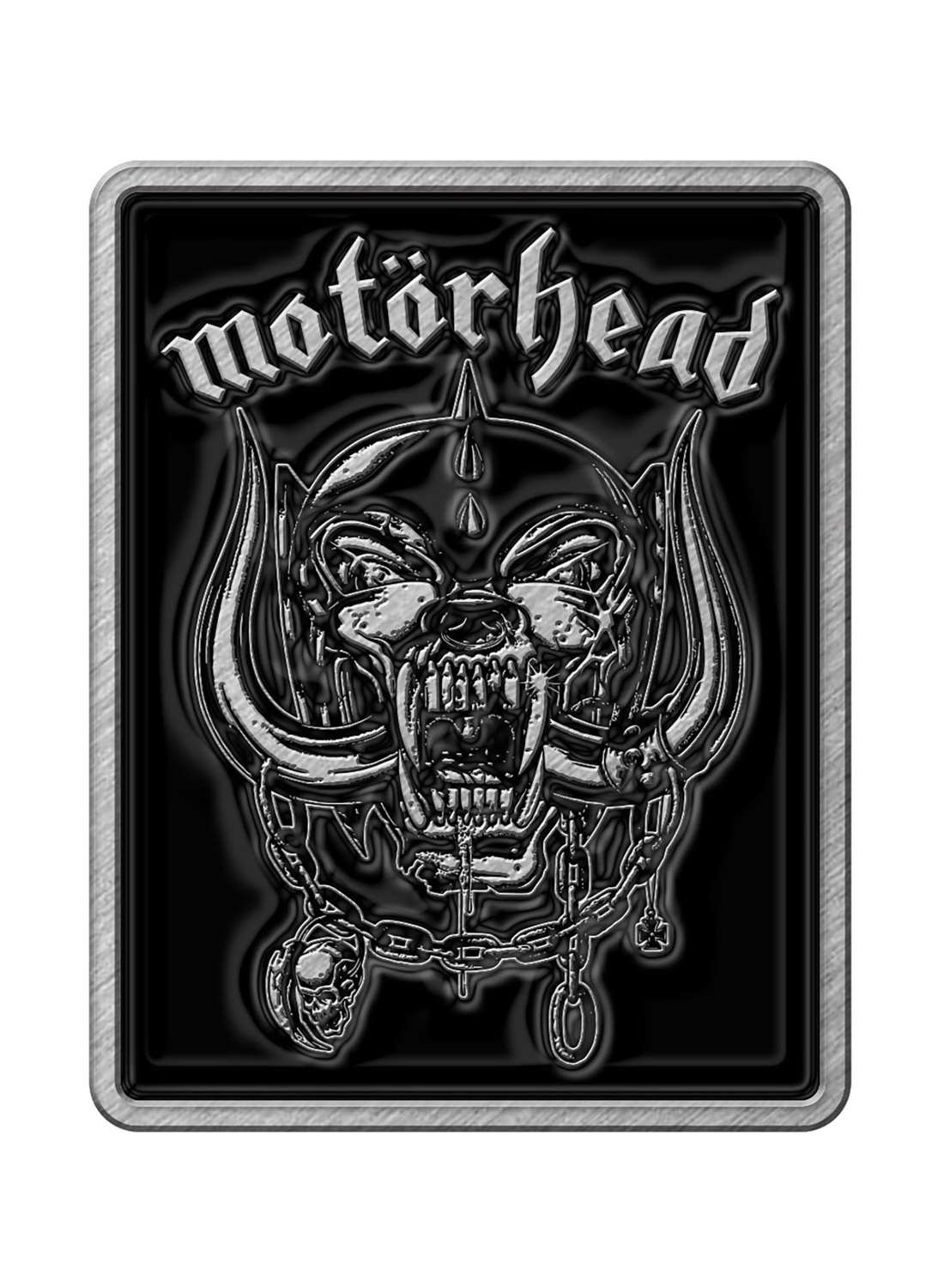 Motörhead Logo & War Pig Metal Pin Badge