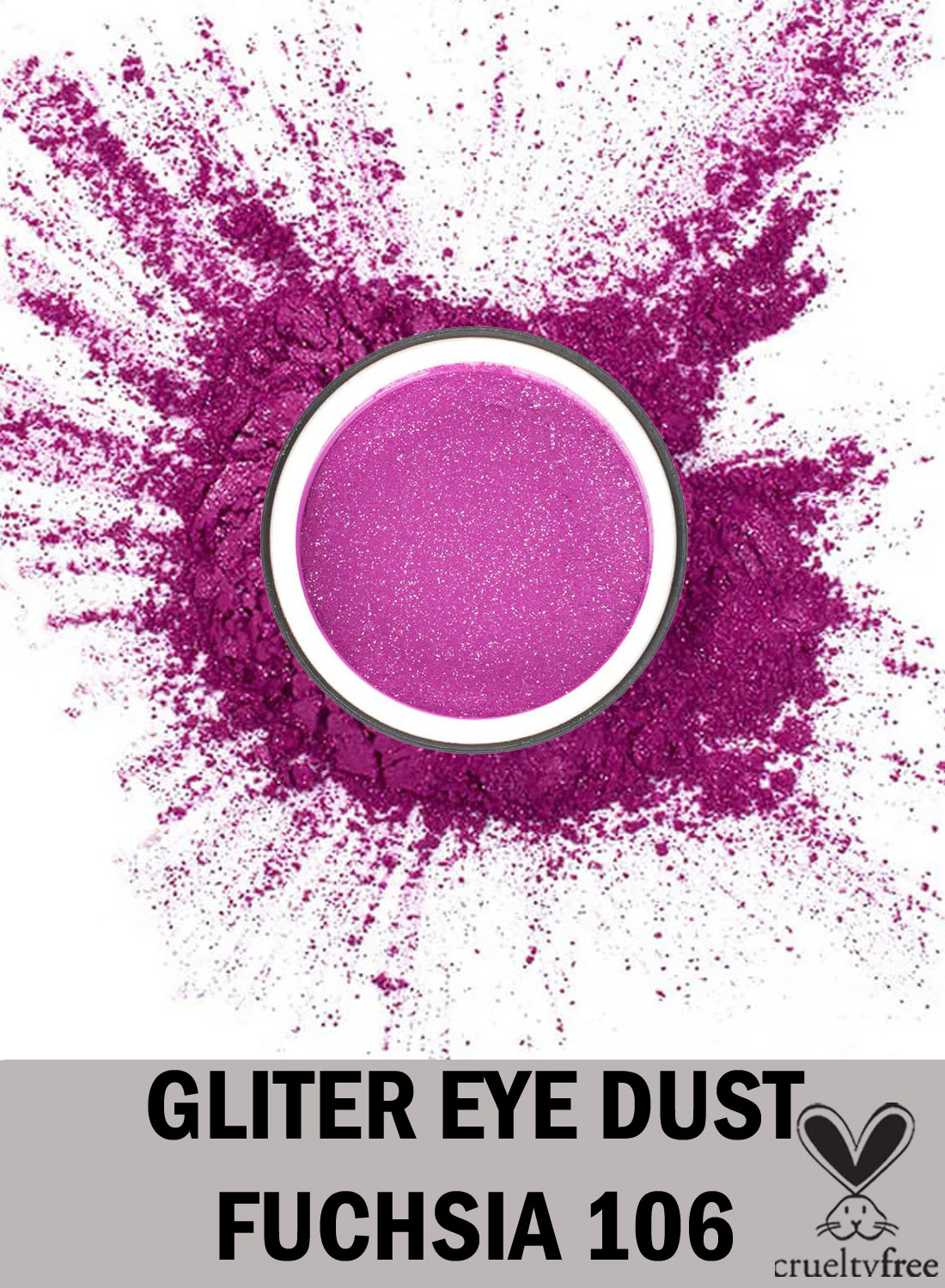 Stargazer Gliter Eye Dust Fuchsia