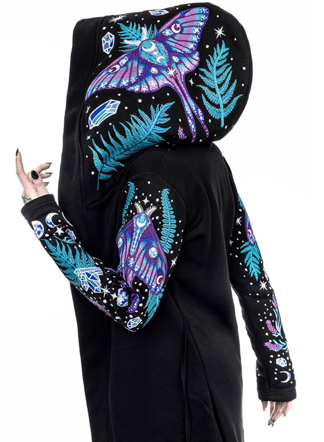 Restyle Enchanted Forest Kapuzenpullover