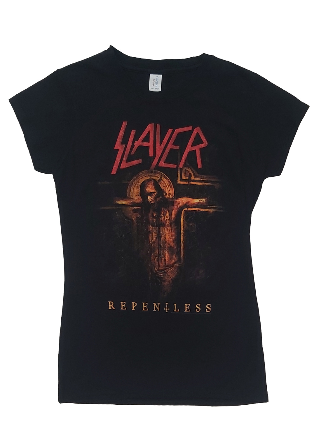 Slayer Repentless Crucifix Girly Top